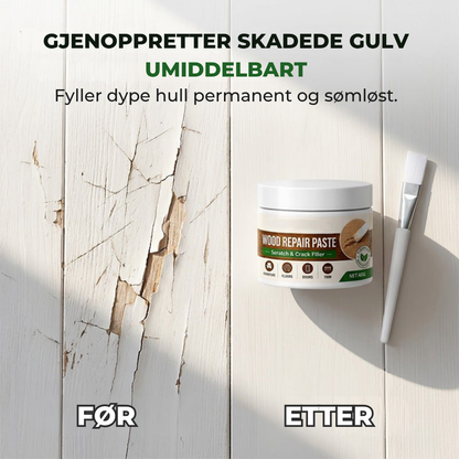 WoodRepair™ | Reparér synlige trekskader uten å bytte ut møbelet
