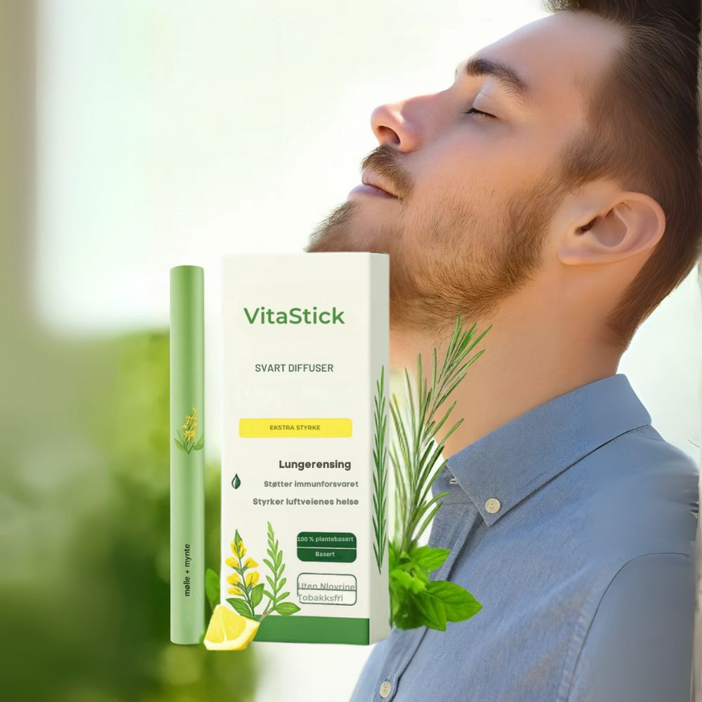 VitaStick™ | Sunt og nikotinfritt alternativ til røyking