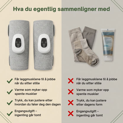 PulseWrap™ | Få lettere, mer avslappede legger på 15 minutter