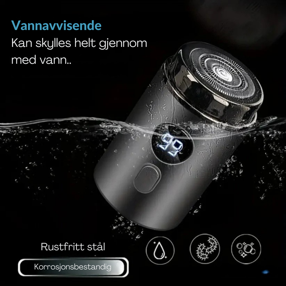 ShaveMate™ | Si farvel til stubber og rotete barbering – uansett hvor du er