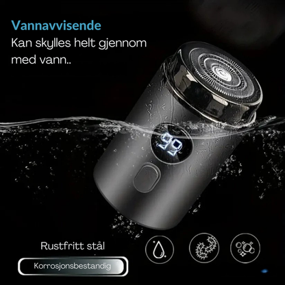 ShaveMate™ | Si farvel til stubber og rotete barbering – uansett hvor du er