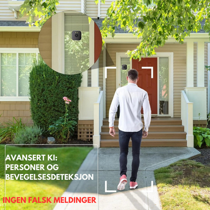 SilentWatch™ | Diskret innendørs kamera som beskytter hjemmet ditt – uten boring