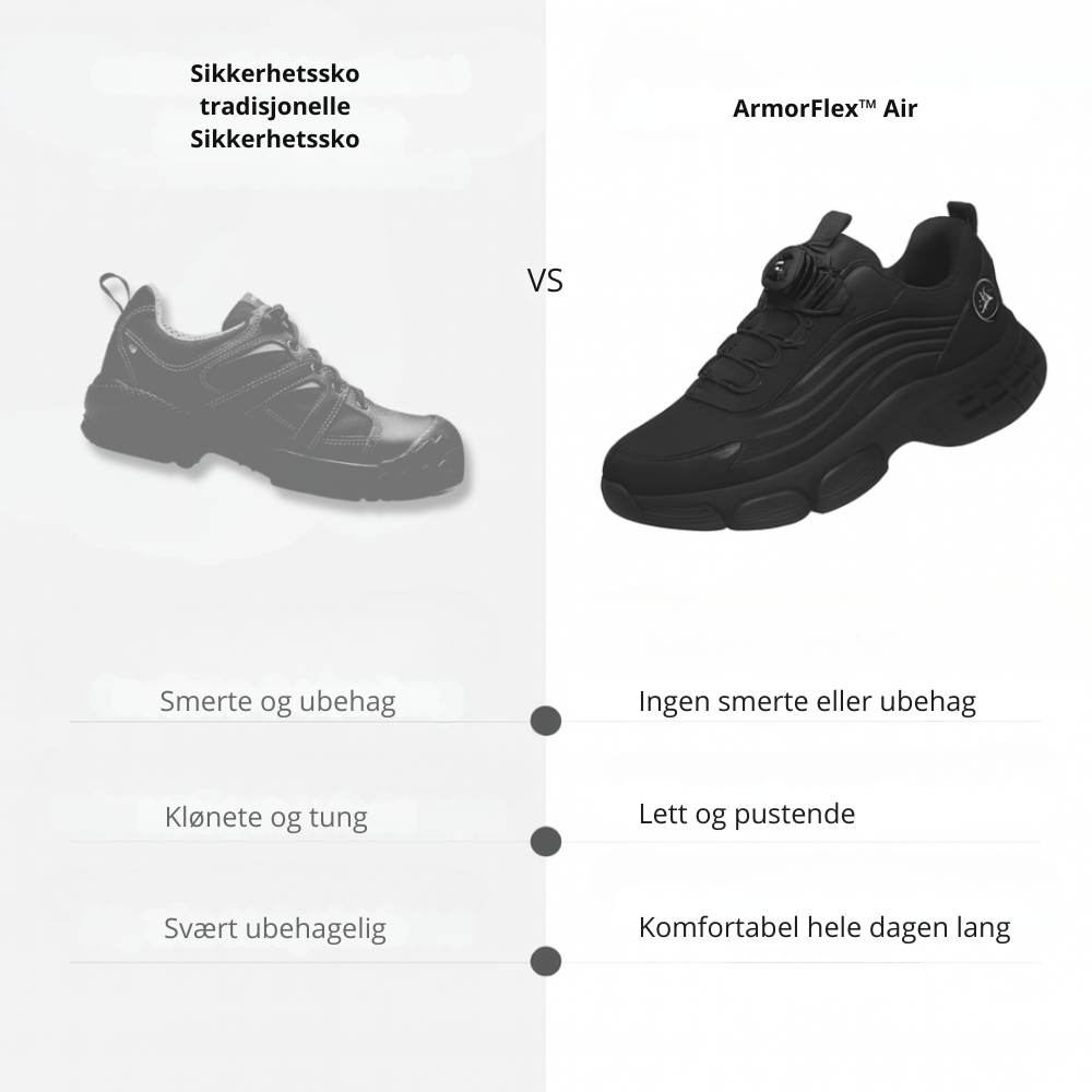 ArmorFlex™ S5 Air | Sikkerhedssko der føles lette hele dagen