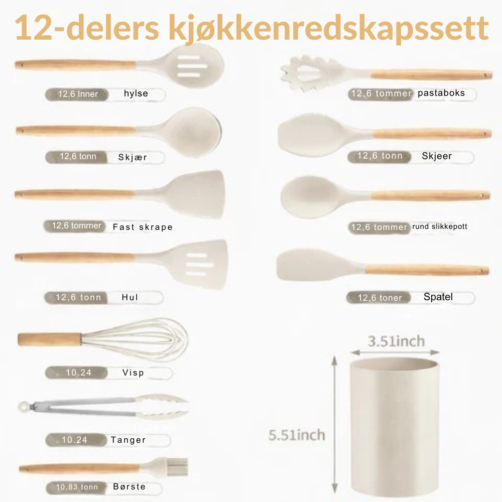 CookMate™ | Alt du trenger samlet i ett sett