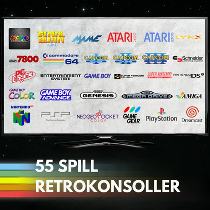 GameWave™ G11 Pro | Konsoll med over 100 000 retrospill for hele familien
