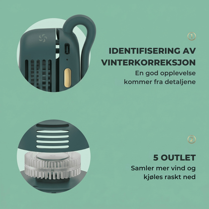 CoolClip™ | Hold deg kjølig uten å måtte holde en vifte