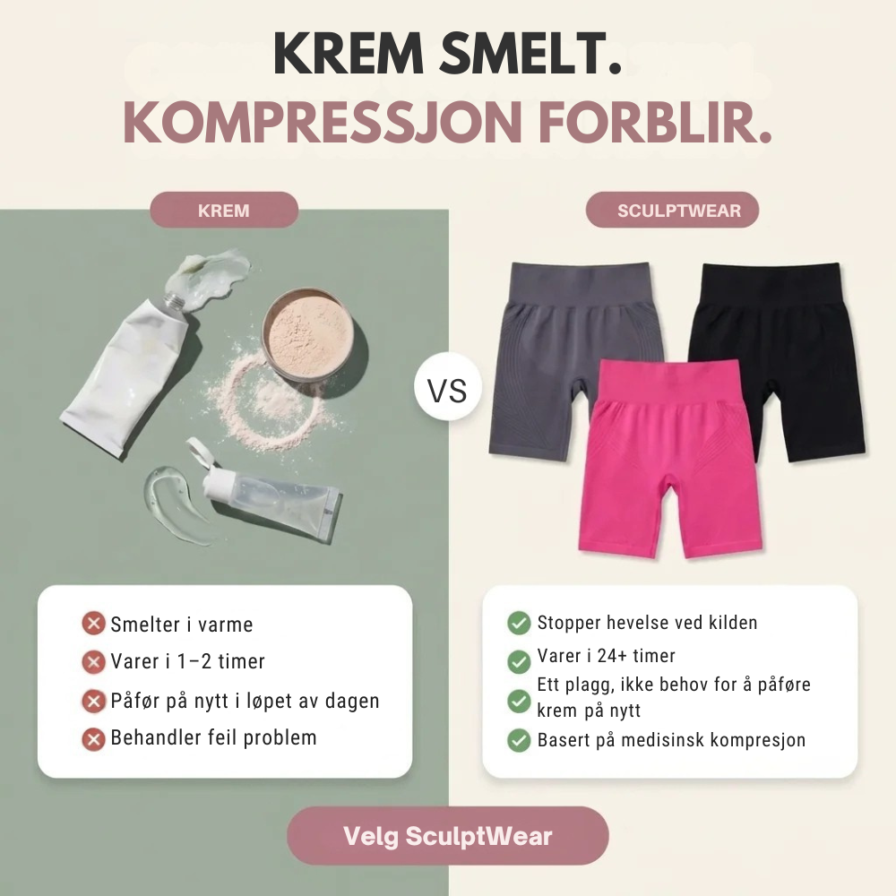 SculptWear™ Shaping Shorts | Endelig komfort som sitter