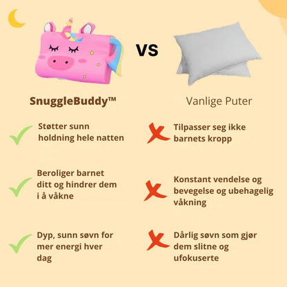 SnuggleBuddy™ | Roligere leggetid og bedre netter for alle