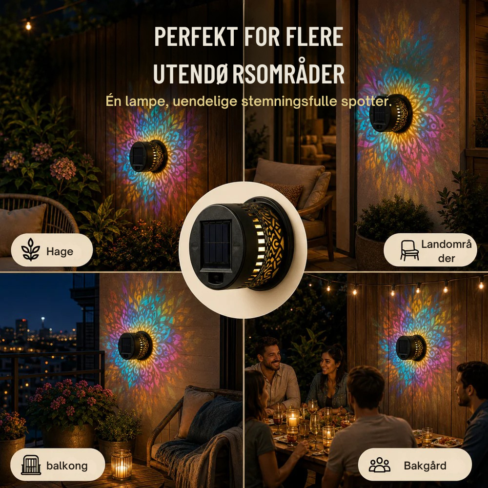 ProjectAura™ | Gjør uteveggen til et lysende blikkfang