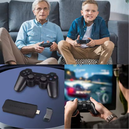GameVault™ | Hele barndommen din samlet i en liten HDMI-stikk