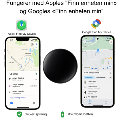 AnyTrack™ Pro | Kompakt GPS-tracker for biler – ingen verktøy, ingen ledninger, ingen abonnement – bare ro i sinnet 24/7