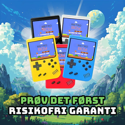 RetroBoy™ | Gjenopplev de legendariske spillene fra barndommen din