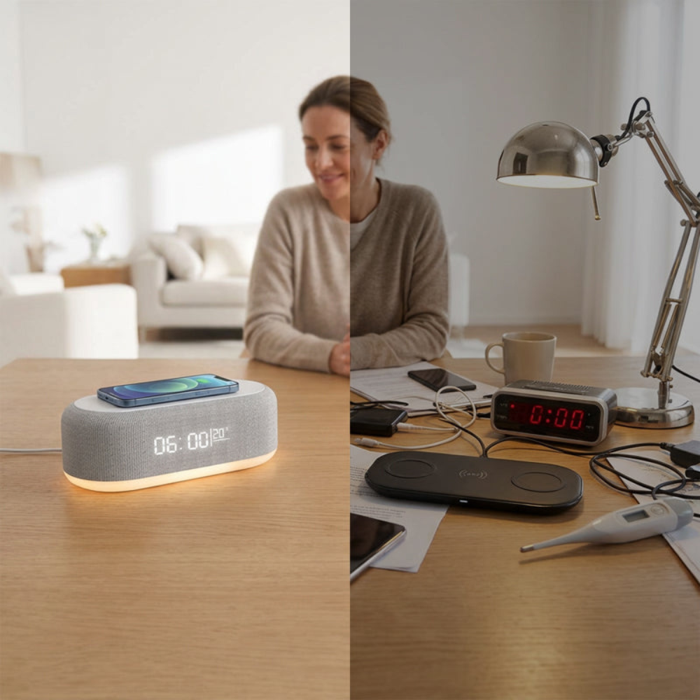 SmartStation™ | Få mer ro og orden ved sengen