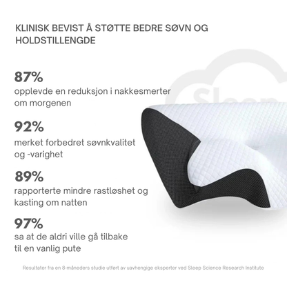 ErgoPillow™ | Gi nakken den støtten den har manglet hver natt