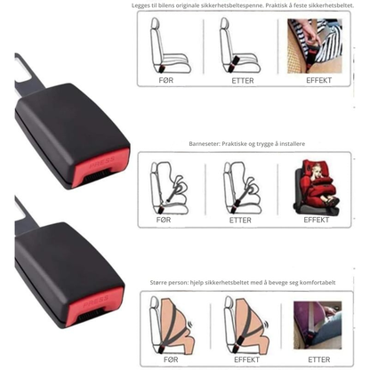 ComfortClip™ | Få den plassen du mangler i bilen