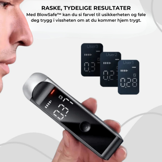 BlowSafe™ | Vit sikkert før du setter deg bak rattet