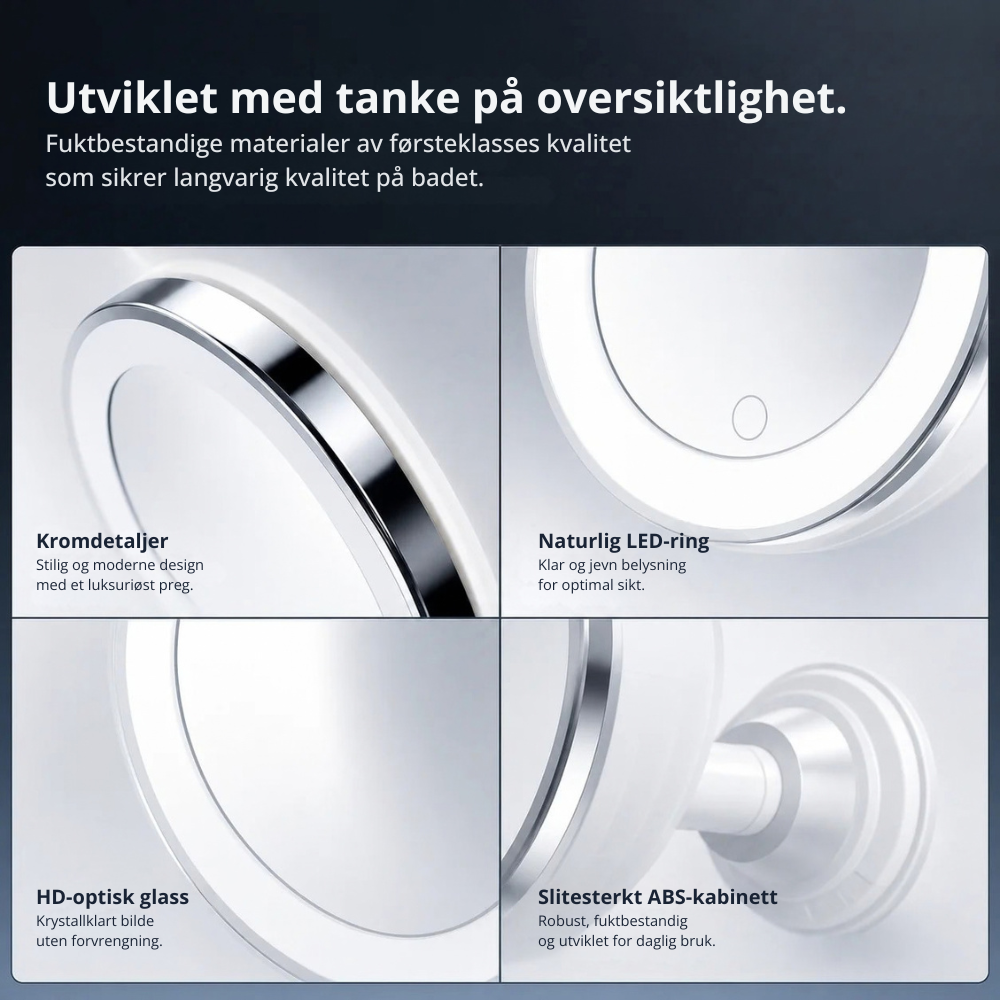 MirrorFlex™ | Se hver detalj helt nært