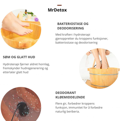 MrDetox™ | Rens kroppen – start fra føttene