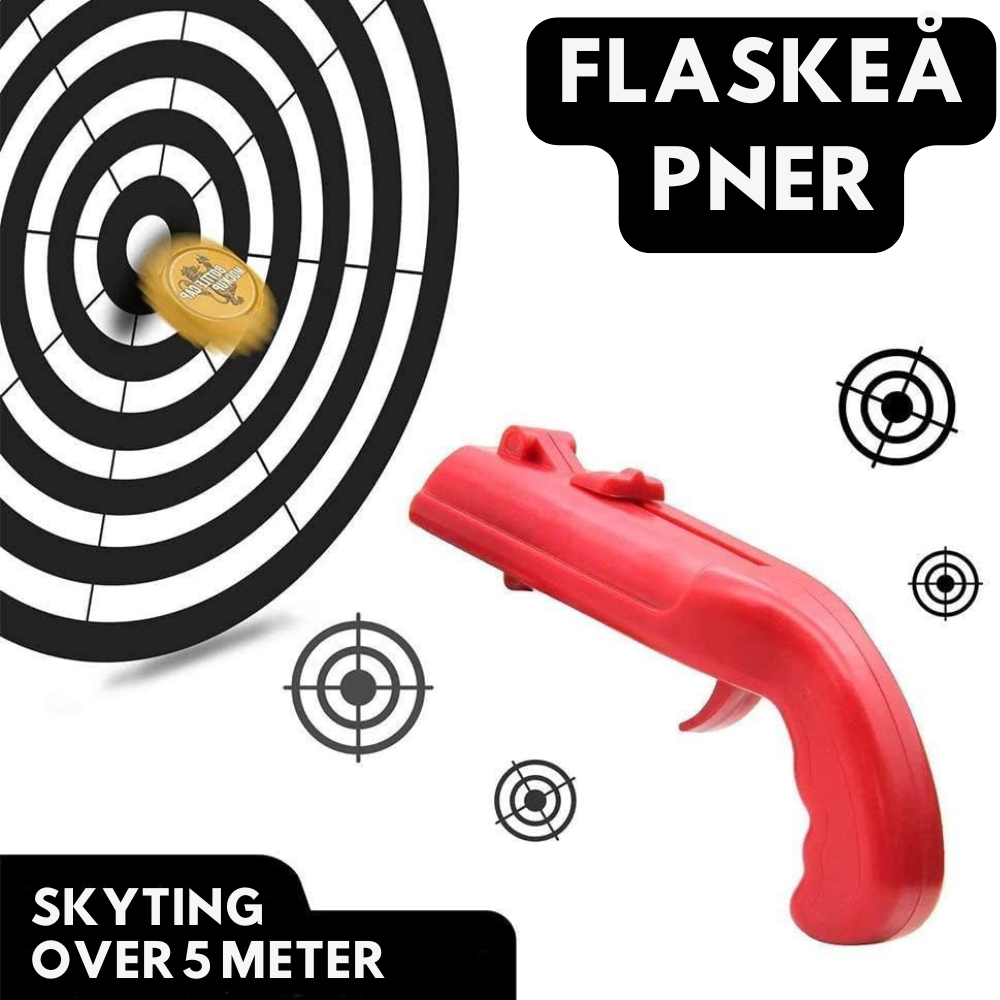 CapGun™ | Åpne flasken – og start festen