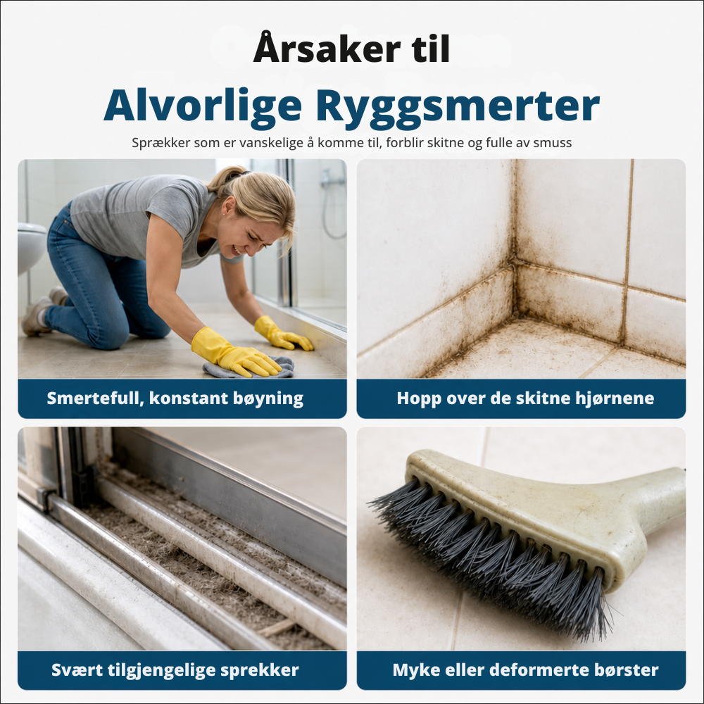 ScrubFlex™ | Rengjør svært tilgjengelige steder uten å bøye deg
