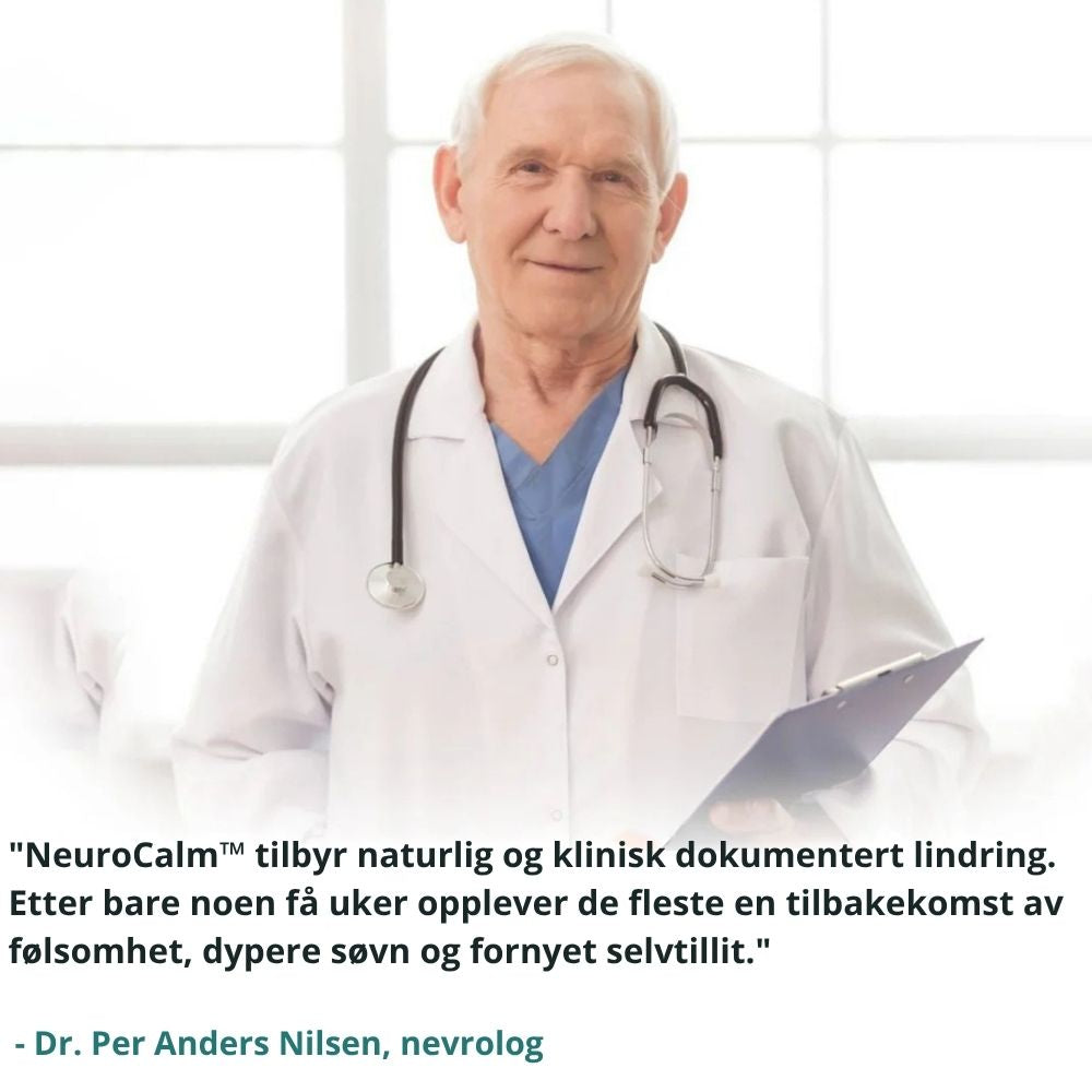 NeuroCalm™ | Målrettet støtte til rolige nerver