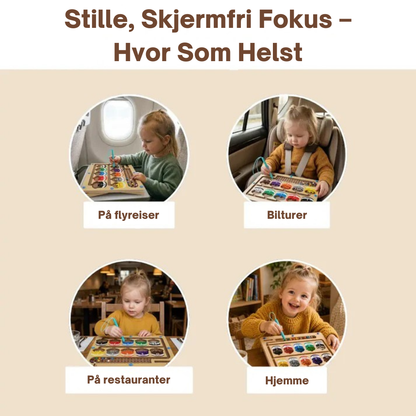 MagniMaze™ | Ro til foreldrene. Meningsfull skjermfri lek for barnet.