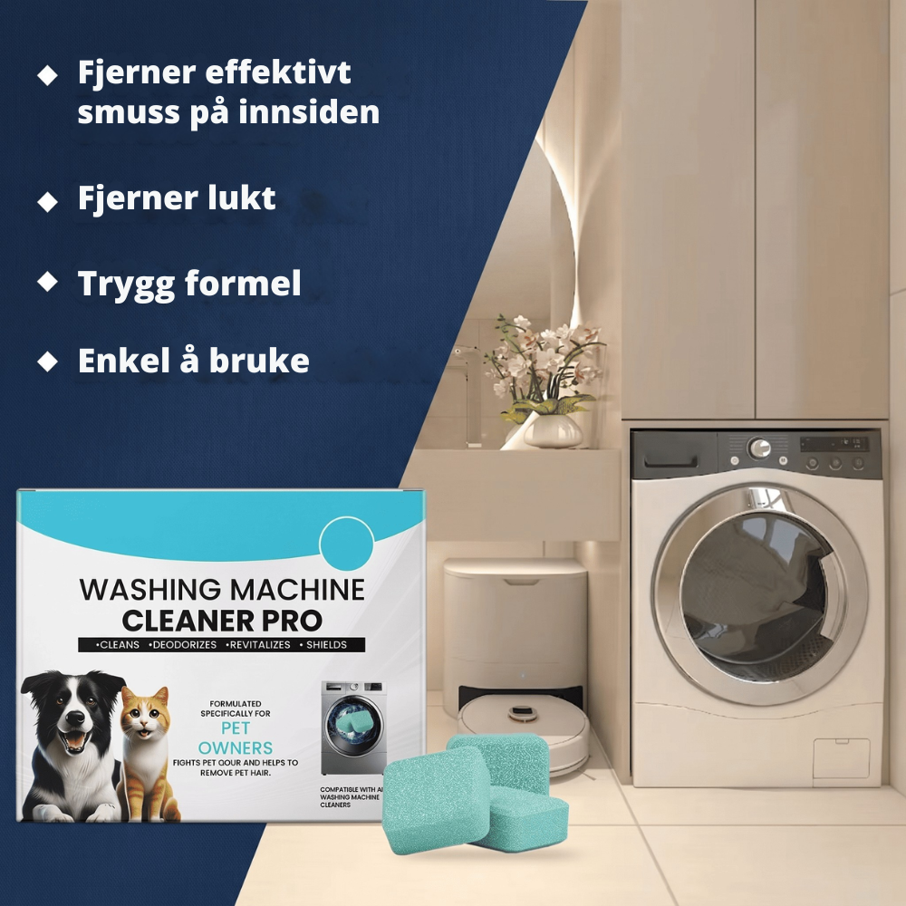 PureWash™ | Friskere klesvask starter med en renere maskin