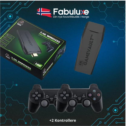 GameVault™ | Hele barndommen din samlet i en liten HDMI-stikk
