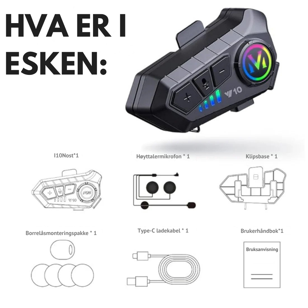 MotoLink™ | Klar kommunikasjon uten den dyre merkeprisen