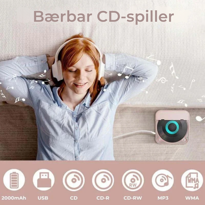 CDPortable™ – Den moderne CD-spilleren som gjenoppliver dine favorittalbum