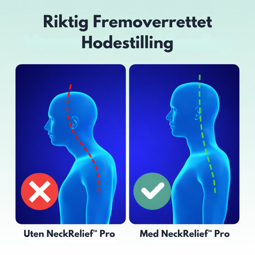 NeckRelief™ Pro | Våkn med mindre smerte og mer ro
