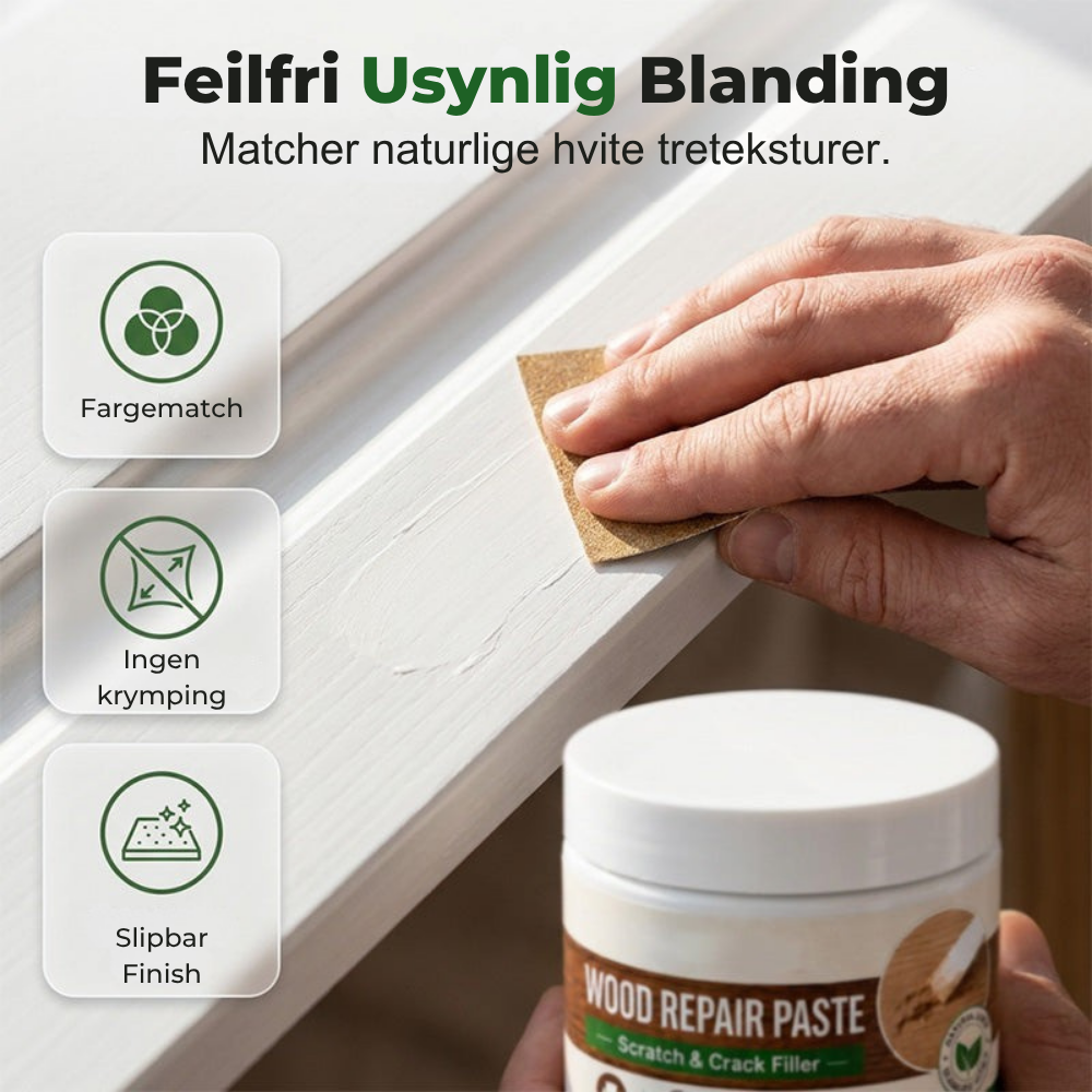 WoodRepair™ | Reparér synlige trekskader uten å bytte ut møbelet