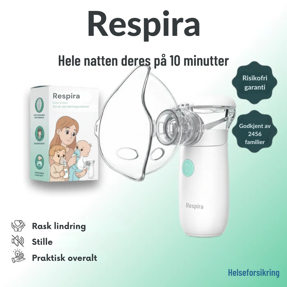 Respira™ | Roligere pusting og bedre netter for barnet ditt
