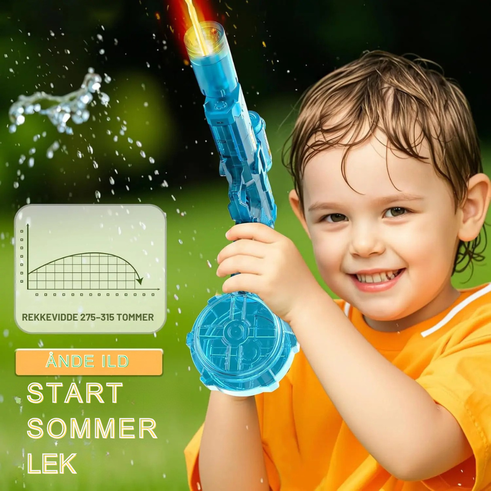 AquaBlaster™ Pro | Gjør sommerens vannkamper villere og morsommere
