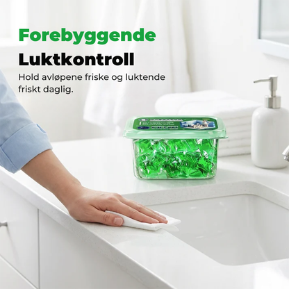 OdorAway™ | Friskere avløp for et mer innbydende hjem