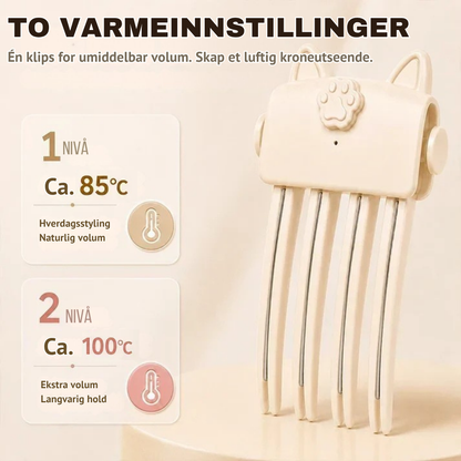 VoluClip™ | Rask løft for fyldigere hår ved røttene