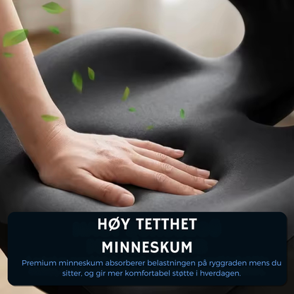 ErgoSit™ | Ergonomisk sittepute for komfort hele dagen