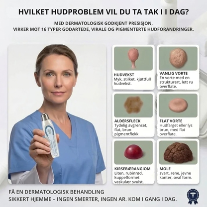 SkinClear™ | Målrett synlige flekker akkurat der de er