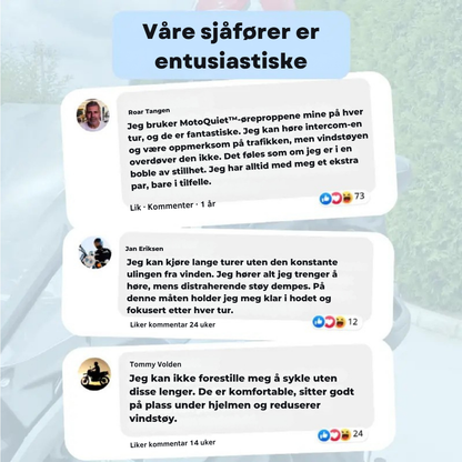 MotoQuiet™ | Kjør roligere uten å miste oversikten