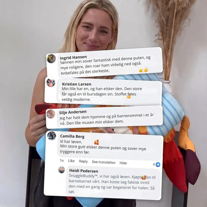 SnuggleBuddy™ | Roligere leggetid og bedre netter for alle