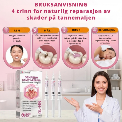 DenPerm™ | Målrettet pleie for svekket tannemalje