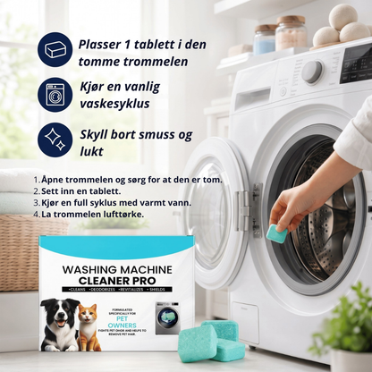 PureWash™ | Friskere klesvask starter med en renere maskin
