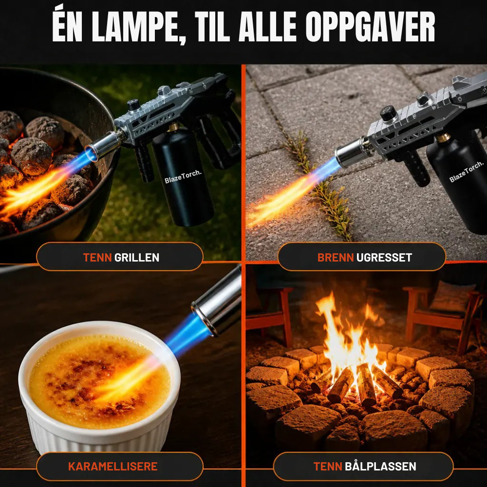 BlazeTorch™ | Tenn grillen raskere i kulden