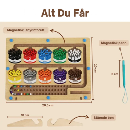 MagniMaze™ | Ro til foreldrene. Meningsfull skjermfri lek for barnet.