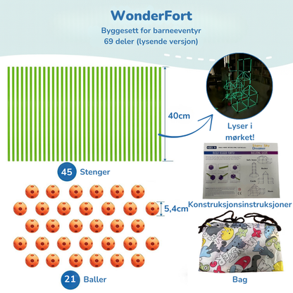 WonderFort™ | Bygg deres eget eventyrunivers hjemme
