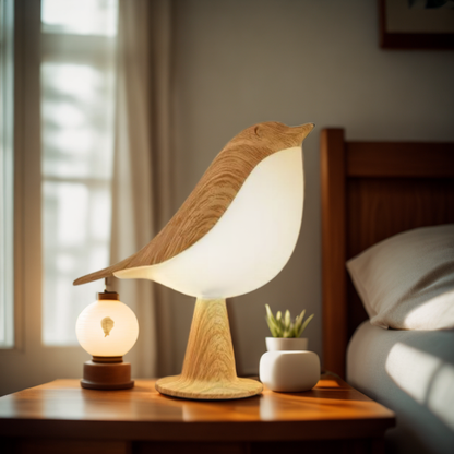FuglRo™ | En lampe som bringer natur, lys og ro inn i hjemmet ditt