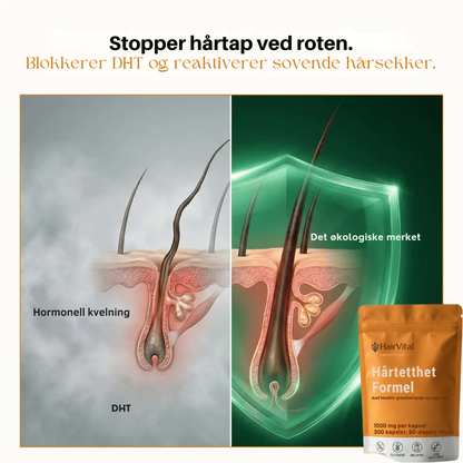 HairVital™ | Styrk håret ditt innenfra og opplev mer volum igjen