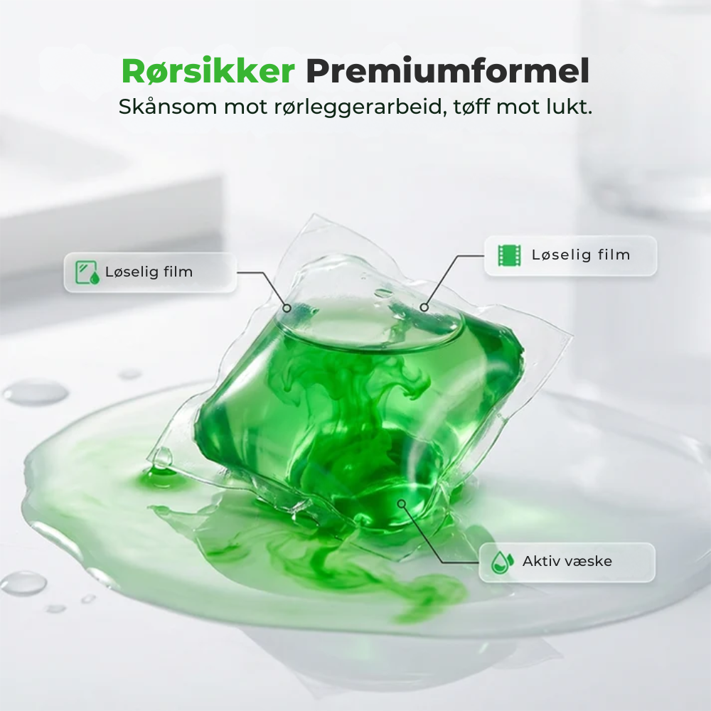 OdorAway™ | Friskere avløp for et mer innbydende hjem