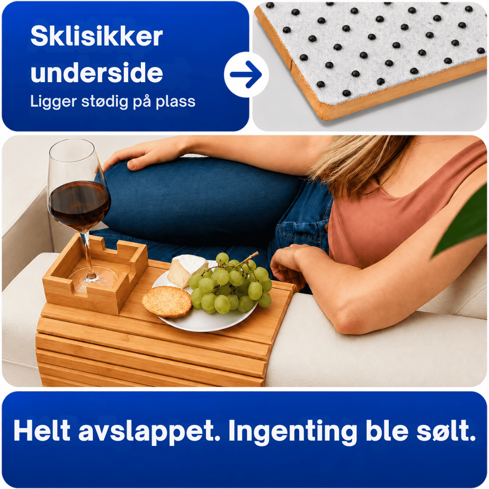 SofaTable™ | Mer komfort med alt innen rekkevidde