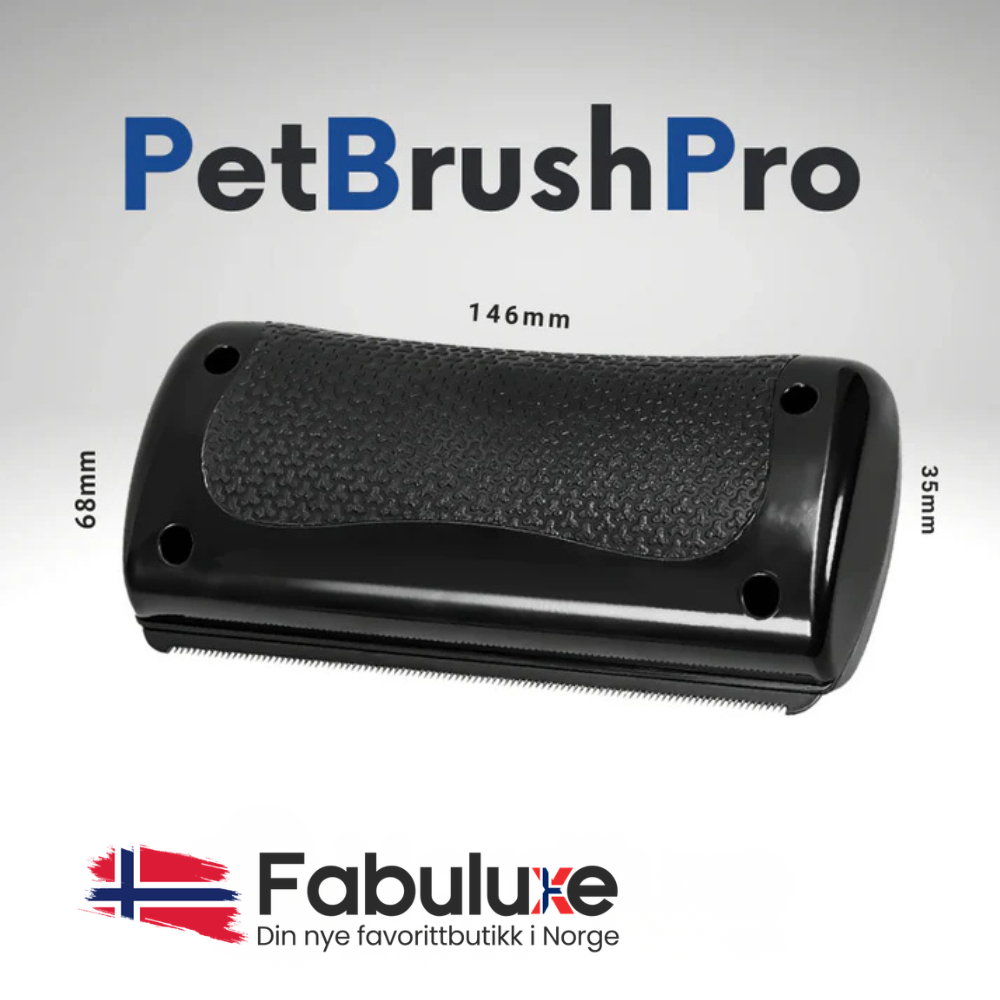 PetBrush™ Pro | Den ultimate hundebørsten mot røyting og lopper